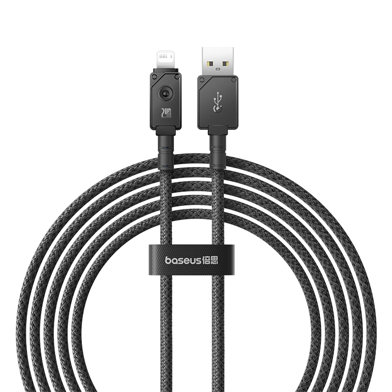 Cáp Sạc Nhanh USB to iP Baseus Unbreakable Series Fast Charging Data Cable USB to iP 2.4A (Hàng chính hãng)