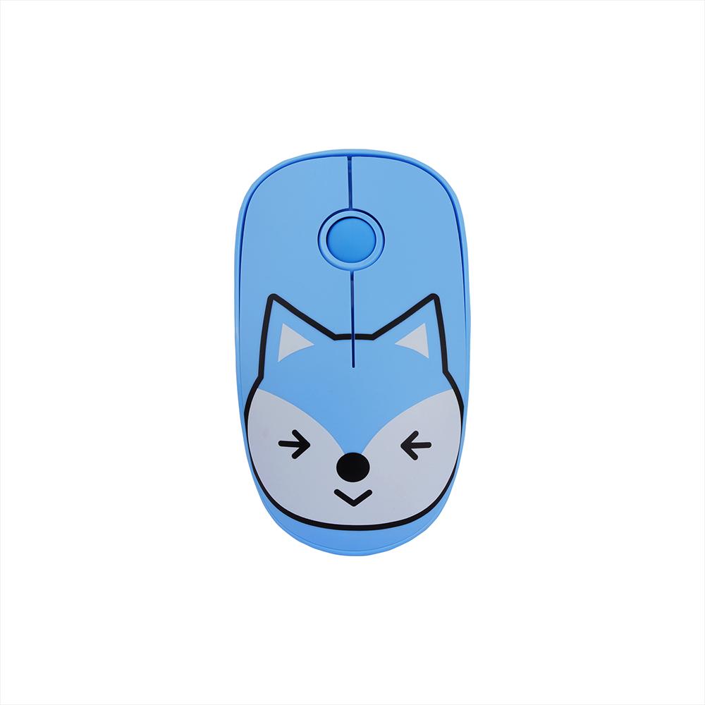 Chuột không dây FUDE E680 2.4G phong cách hoạt hình siêu dễ thương,có tấm lót chuột