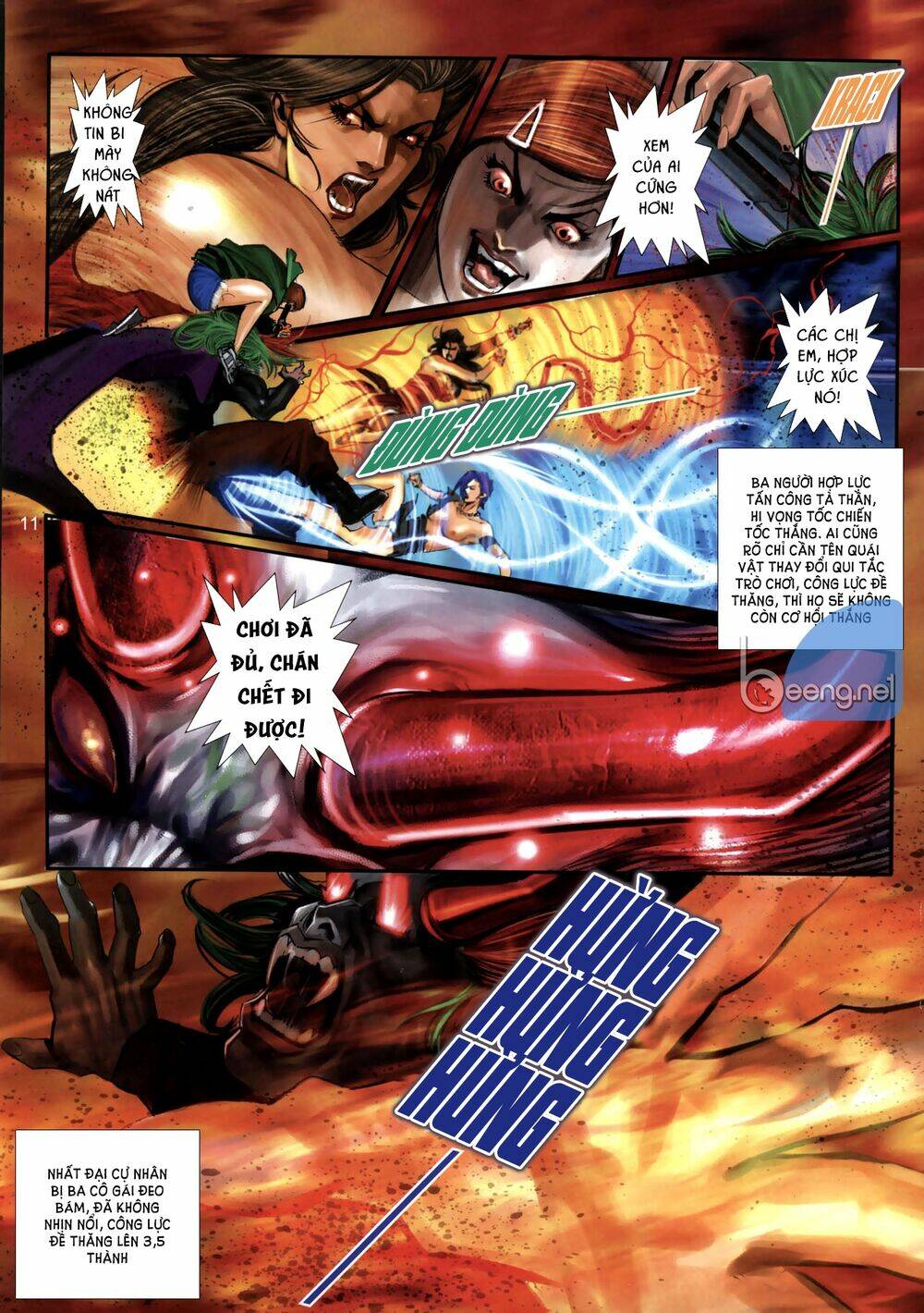 nữ hồng côn chapter 7 9