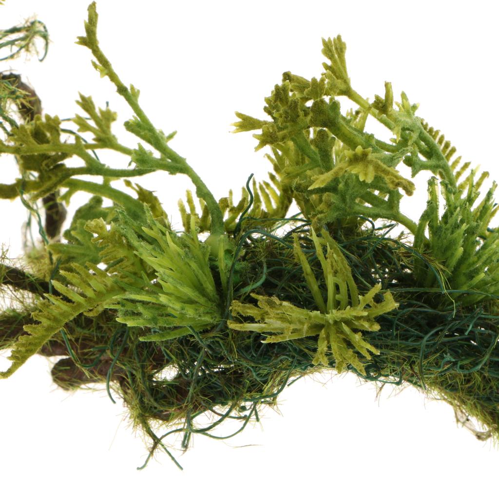 Artificial Hanging Fern Leaf Green Vine Plants Panel Garland Wall Decoration