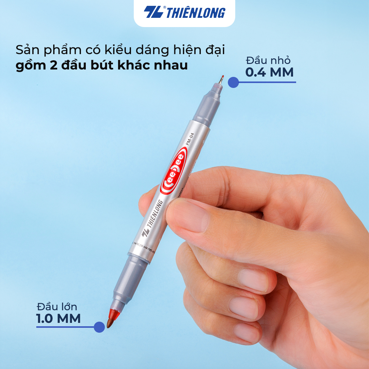 Bút lông dầu Thiên Long PM-04 - 01 cây