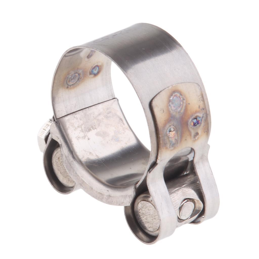 Heavy Duty Stainless Steel Motorcycle Exhaust Clamp Clip 32-35mm