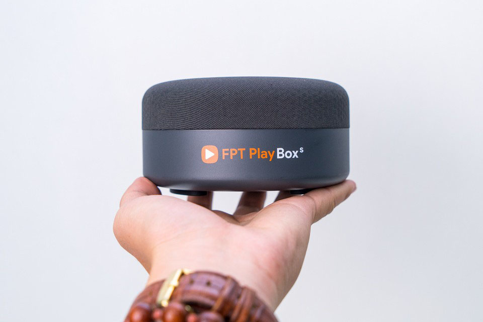 FPT Play Box S 2021 (T590) - Kết hợp Tivi Box và Loa thông minh - Điều khiển giọng nói thông minh không chạm - HÀNG CHÍNH HÃNG