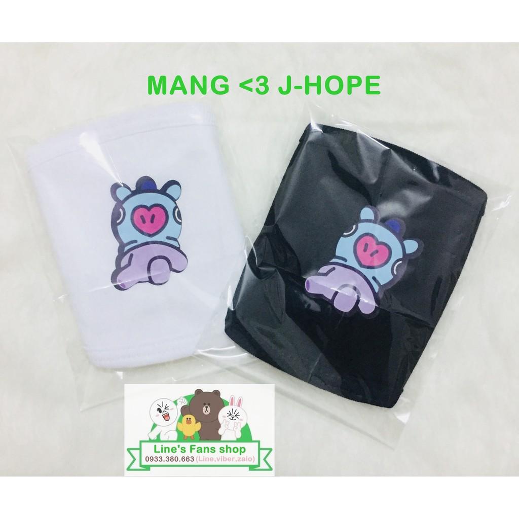 Khẩu trang BT21 BTS - vải in hình 3D (KM tặng Sticker-huy hiệu-bút BT21 BTS) thuthuyshop169