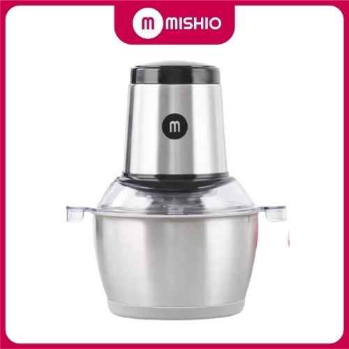 Máy xay thịt đa năng cối inox Mishio MK157 1.8L - Hàng chính hãng