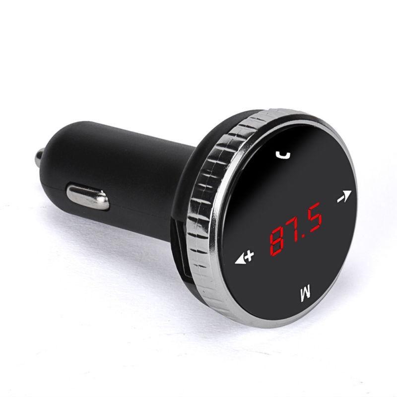 Bộ phát FM FM trong xe không dây Bộ điều hợp vô tuyến MP3 Bộ sạc xe hơi Bộ sạc USB