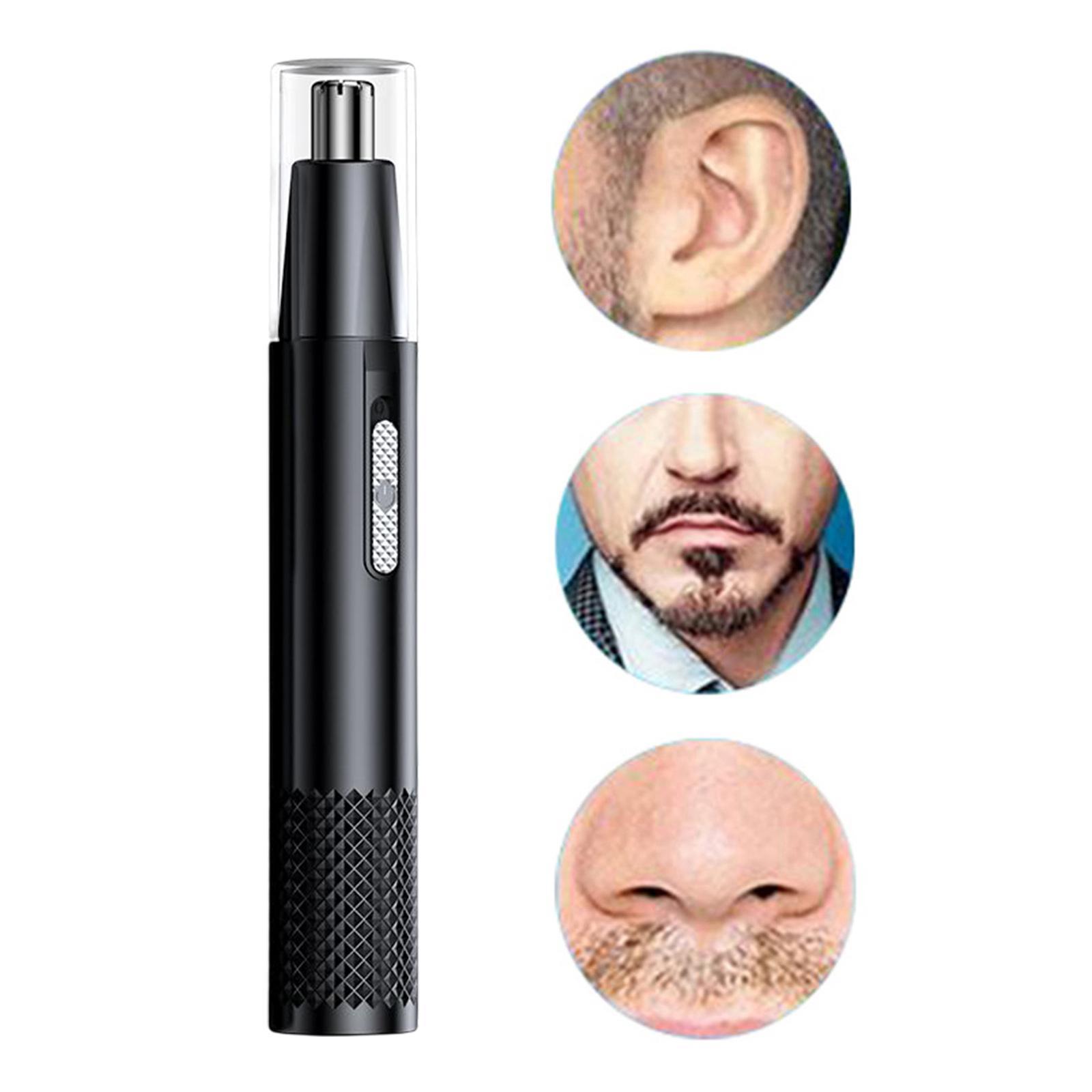 Nose Hair Trimmer Dual Blades Electric razor for Beard Leg Hair