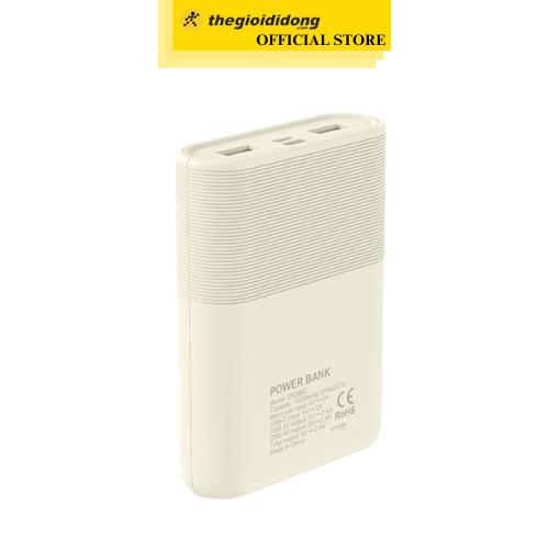 Pin sạc dự phòng Polymer 10000mAh 12W AVA+ DS266C - Hàng Chính Hãng