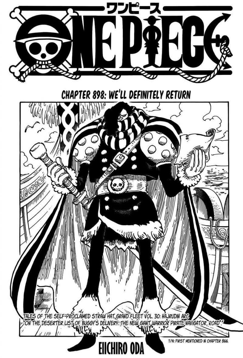 đảo hải tặc - one piece chapter 898 1