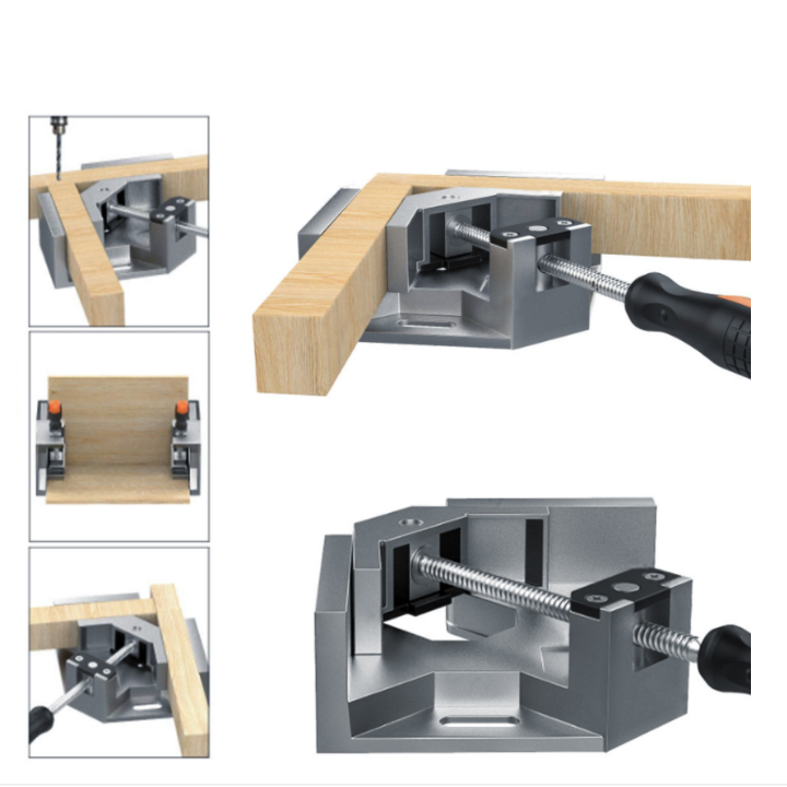 Vam góc vuông kẹp gỗ loại 1 tay cầm