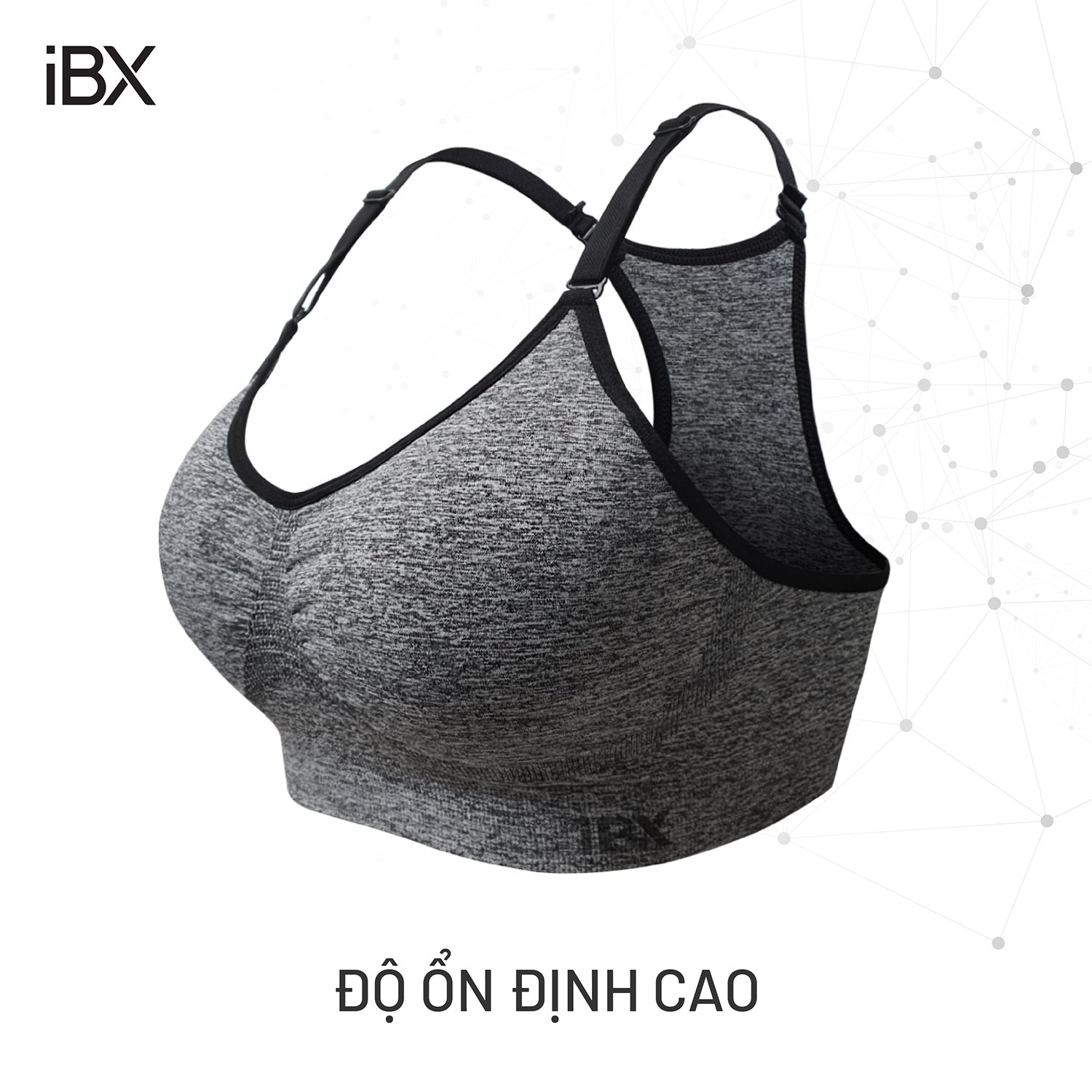 Áo ngực thể thao nữ seamless dây nhỏ iBX IBX018