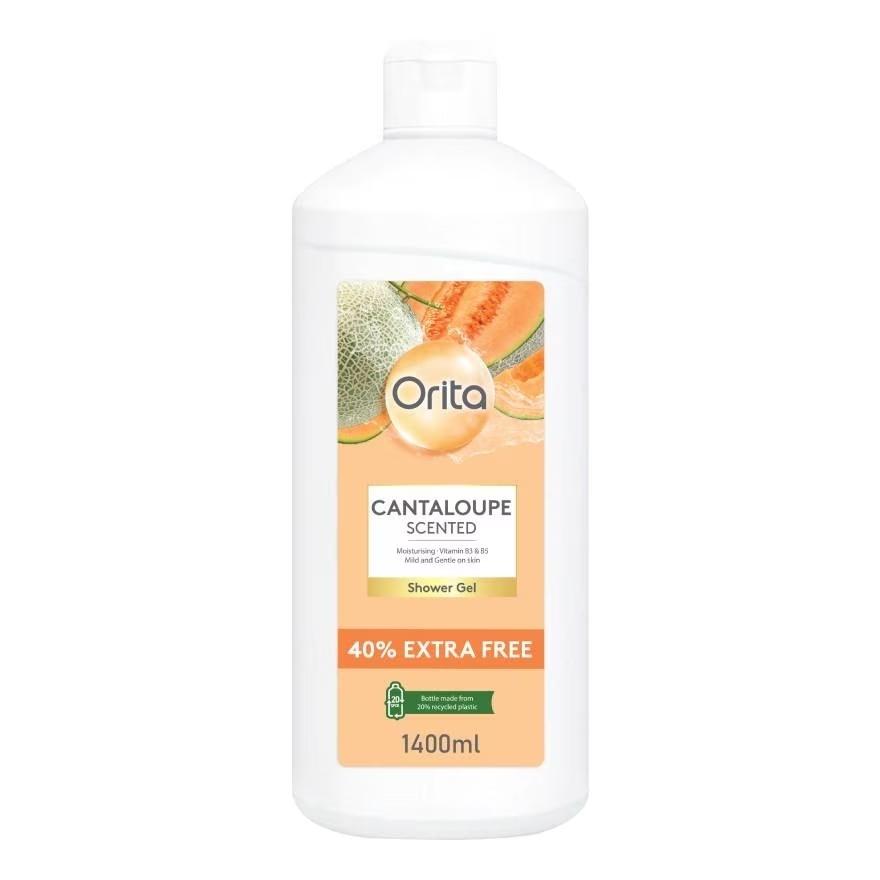 Gel Tắm Orita Hương Dưa Đỏ Shower Gel Cantaloupe Scented 1400ml