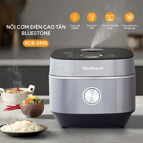 Nồi cơm điện tử cao tần Bluestone 1.5 lít RCB-5995 - Hàng chính hãng