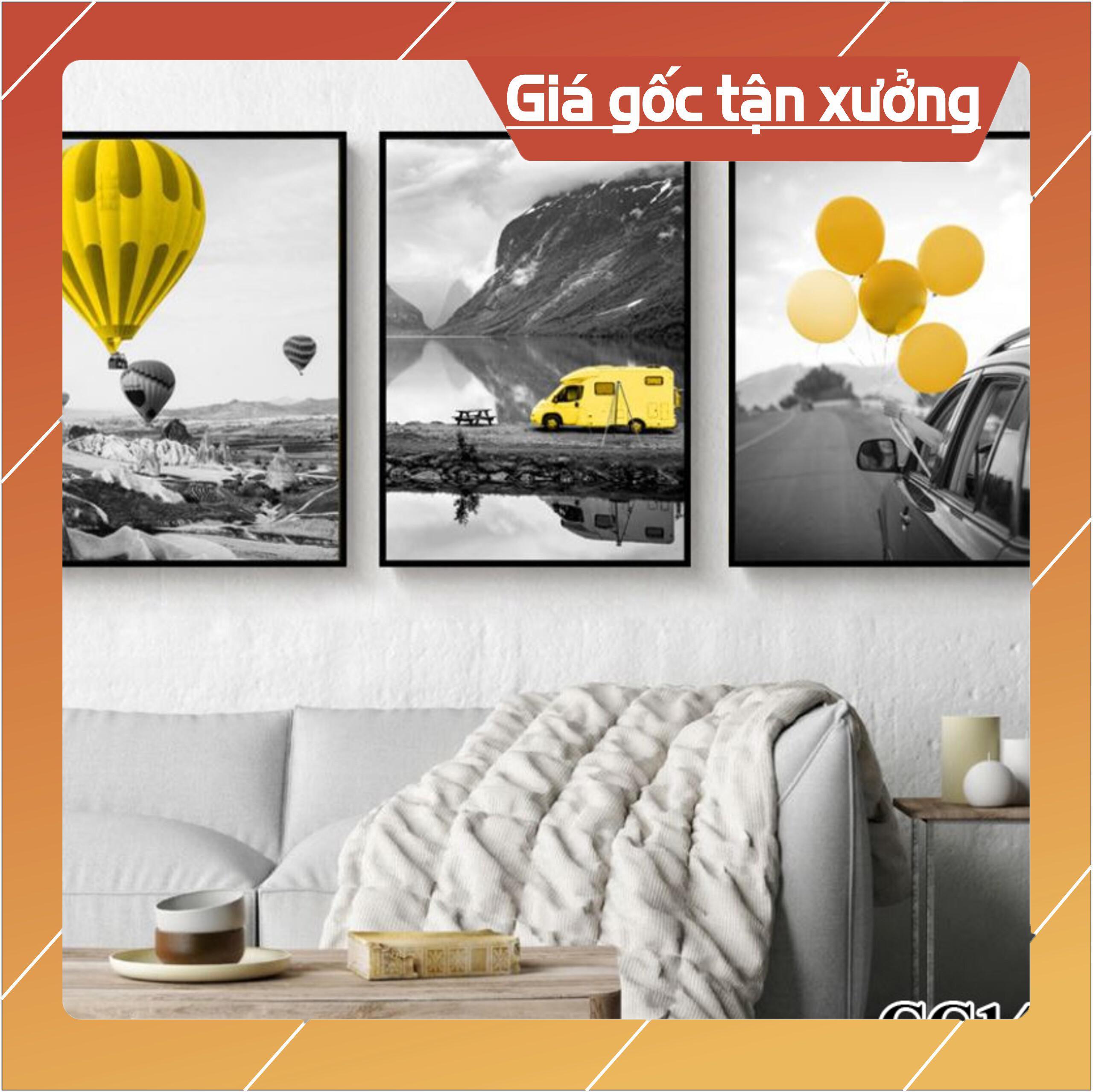 Bộ tranh treo tường phong thủy trang trí nội thất đẹp và giá tại xưởng mới nhất thị trường ĐL 42