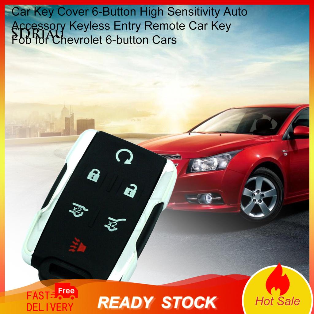 Vỏ Chìa Khóa Điều Khiển Từ Xa 6 Nút Xqxdzx Cho Xe Hơi Chevrolet 6