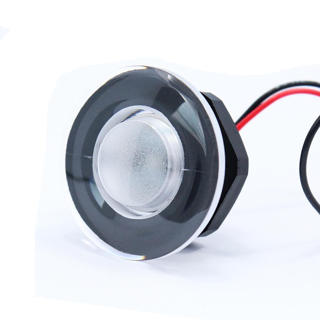 12V LED Round Courtesy Light Yacht Marine Boat Stair Deck Lamp Warm White