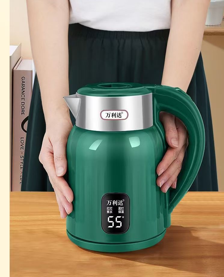 Bình Đun Nước Siêu Tốc Cao Cấp – Ấm Siêu Tốc Inox 304 Chống Gỉ, Công Suất 1500W, Dung Tích Lớn 2.5L - Hàng chính hãng D Danido