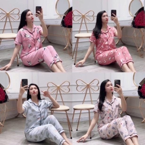 Bộ Ngủ Pijama Dài Form Dưới