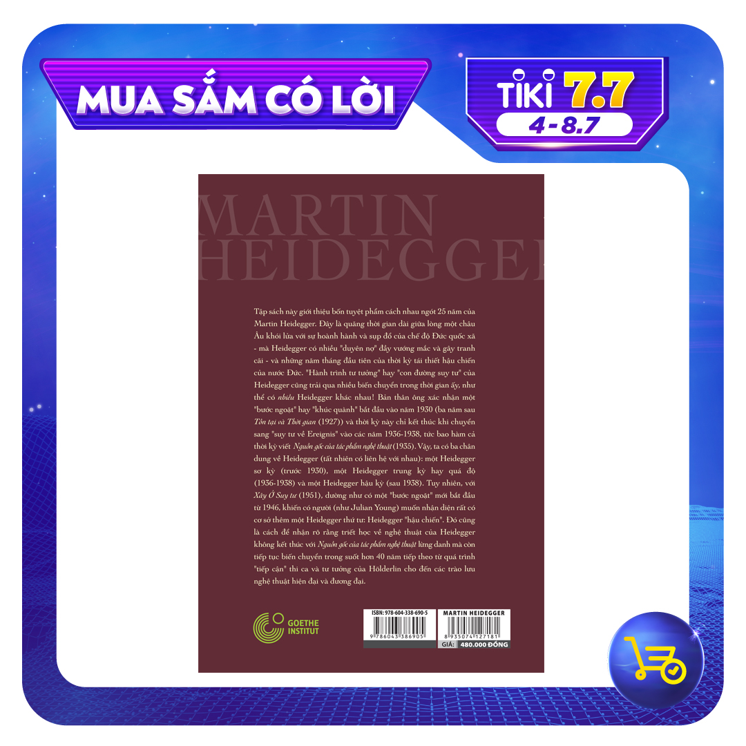 Hình ảnh MARTIN HEIDEGGER - Vật, Xây Ở Suy Tư, Nguồn Gốc Của Tác Phẩm Nghệ Thuật, Tồn Tại và Thời Gian