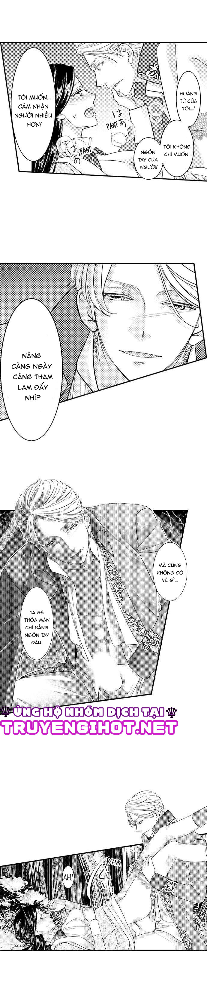 chuyển sinh vào thế giới khác ~ nếu muốn trở thành nữ hoàng hãy tìm cách để được hoàng đế sủng ái vào ban đêm chapter 25.1 4