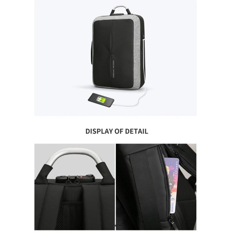 Balo laptop Mark Ryden có khóa chống trộm – LOCKME II