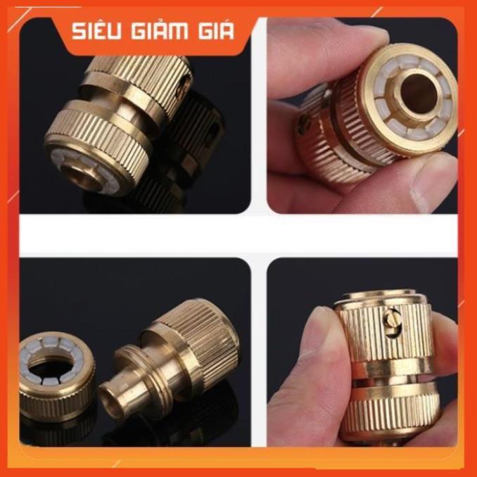 Bộ dây vòi xịt nước rửa xe, tưới cây . tăng áp 3 lần, loại 3m, 5m 206587Vđầu đồng, cút đồng, d.vàng