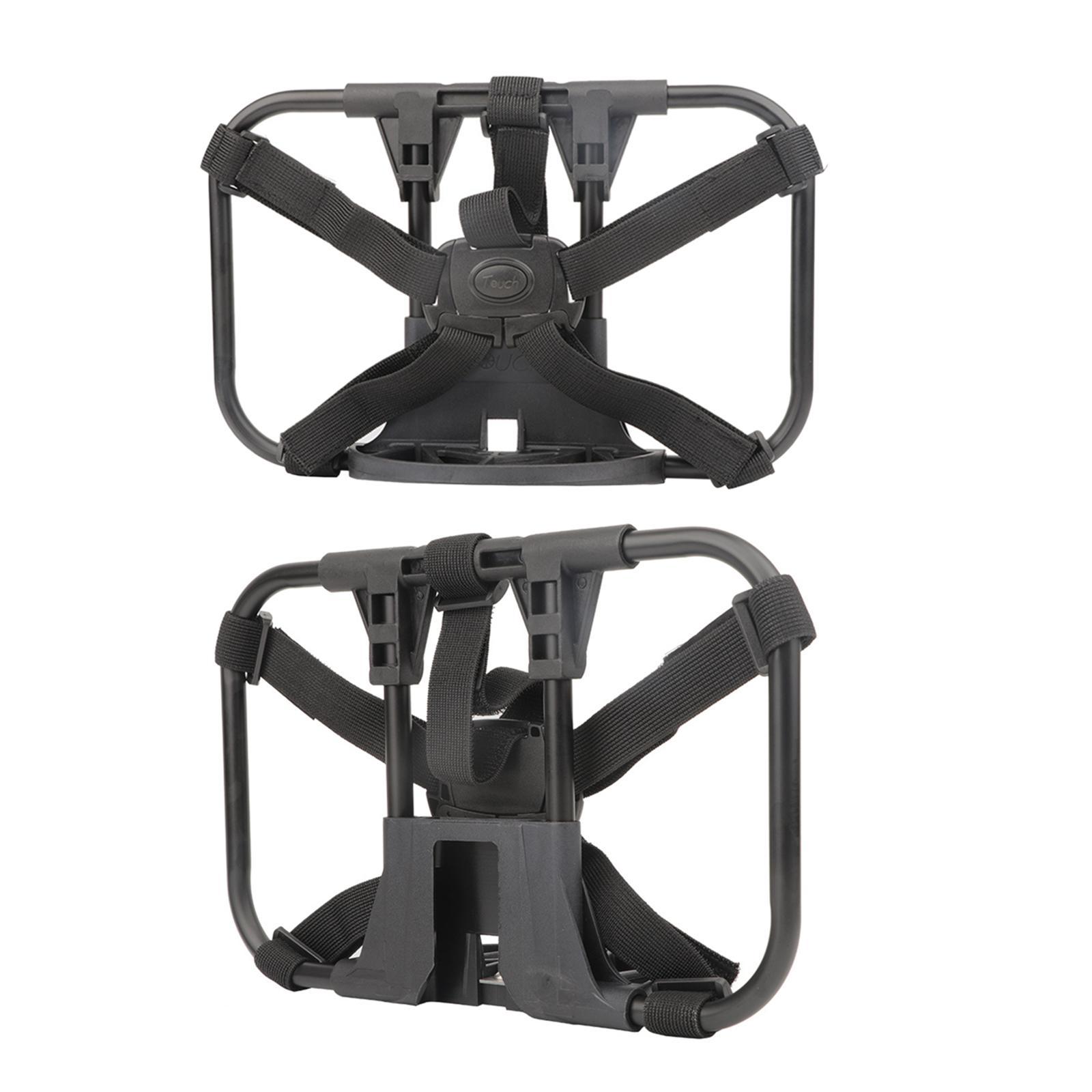 Folding Bike Carrier Bracket Front Carrier Frame bike Front Rack for Backpack