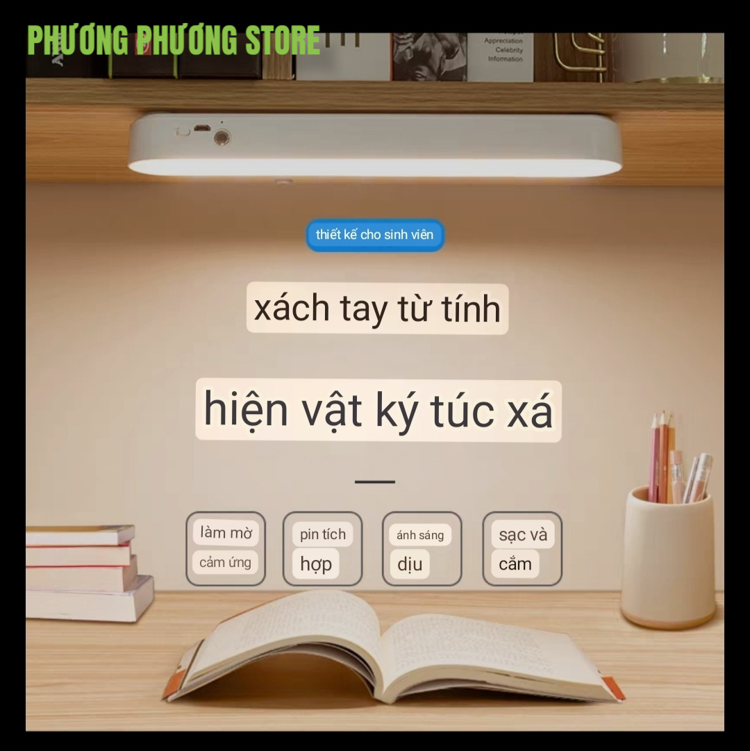 Đèn Led Treo Không Dây 1800 mAh LKESBO 1170 Cảm Ứng Dán Tường Gắn Nam Châm 3 Chế Độ Sáng - 3 Chế Độ Hẹn Giờ Hàng Chình Hãngj