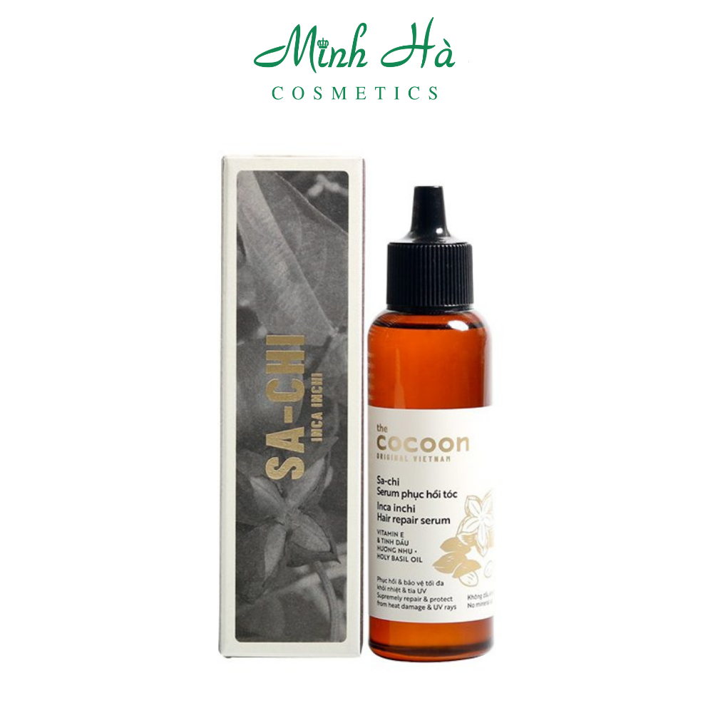 Sa-chi Serum phục hồi tóc Inca Inchi Hair Repair Serum 70ml của The Cocoon Vietnam