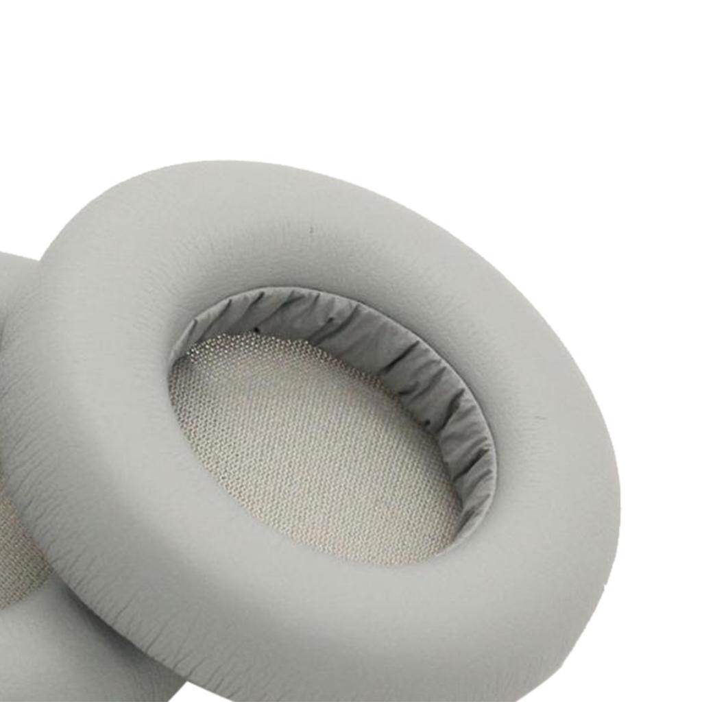 Replacement Ear Pads Cushions for Monster   Headphones Gray & Black