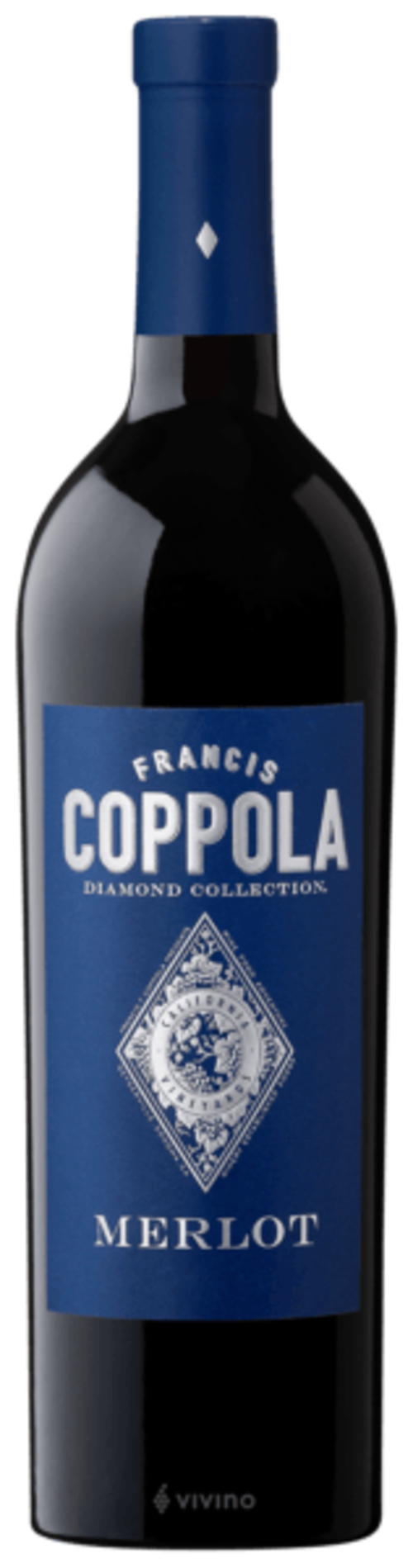 Rượu vang đỏ Mỹ Coppola, Diamond Collection, Merlot, California