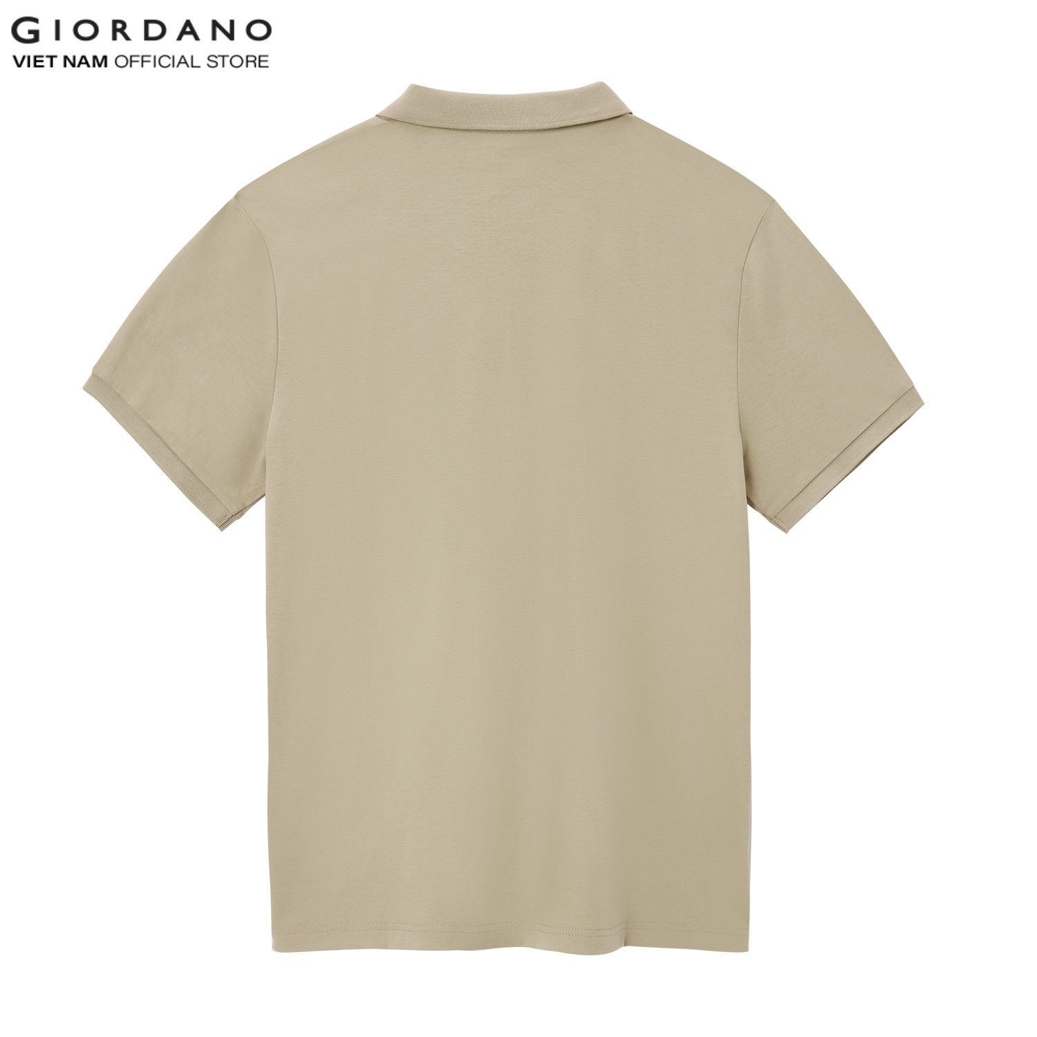 Áo Polo Nam Trơn Ngắn Tay Liquid Touch Polo Giordano 01012291