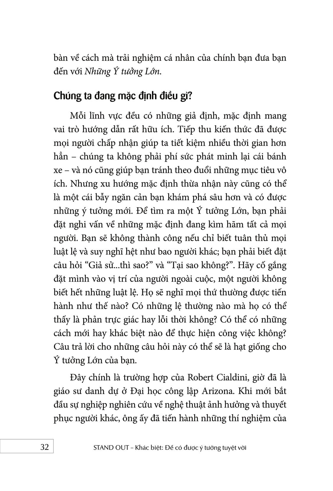 Stand Out - Khác Biệt