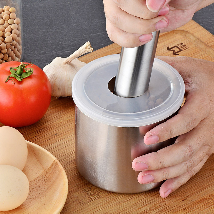 Bộ Cối Chày Inox Size 10cm Siêu Bền Chống Nấm Mốc
