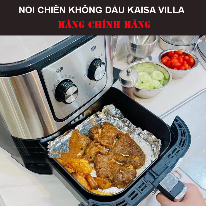 Nồi chiên không dầu KAISA_VILLA CAO CẤP dung tích 7L 1800W- Hàng Chính Hãng