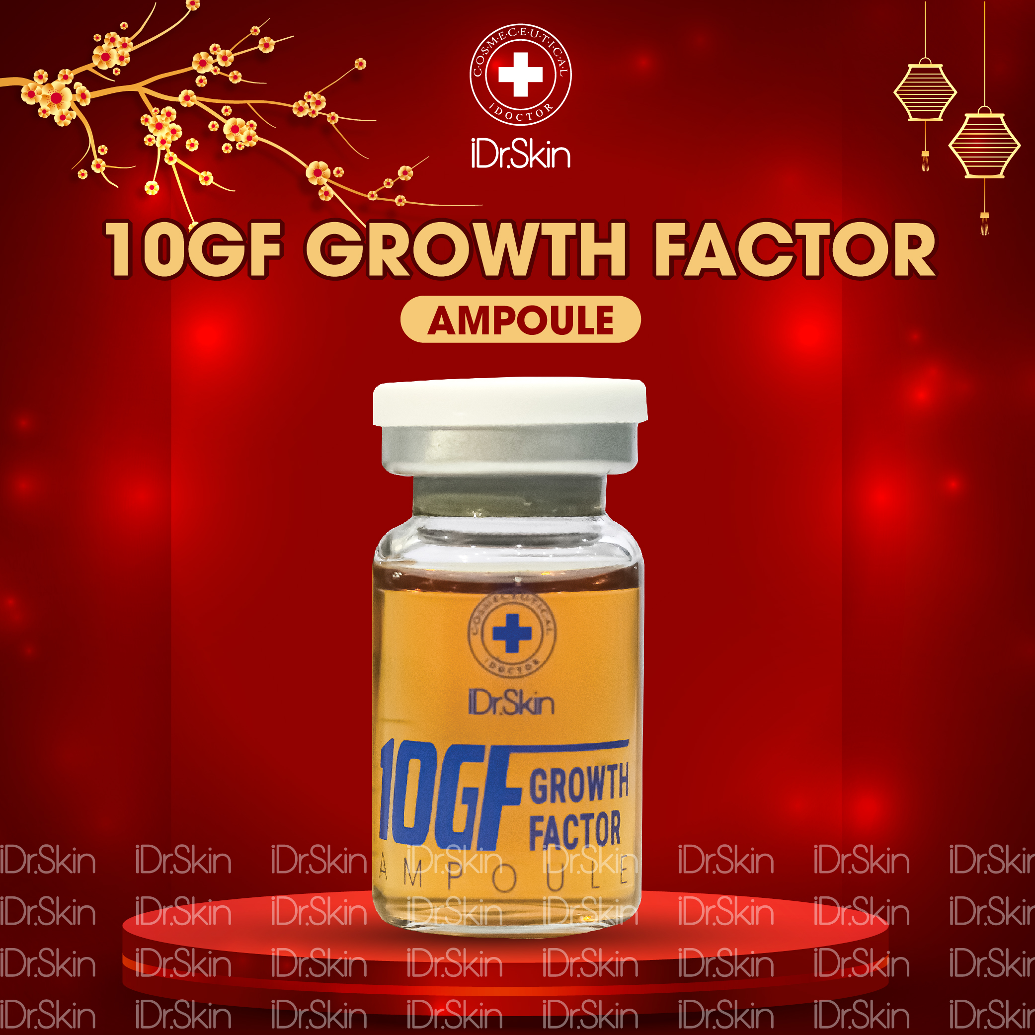 Tế Bào Gốc Tăng Sinh iDr.Skin 10GF Growth Factor Ampoule