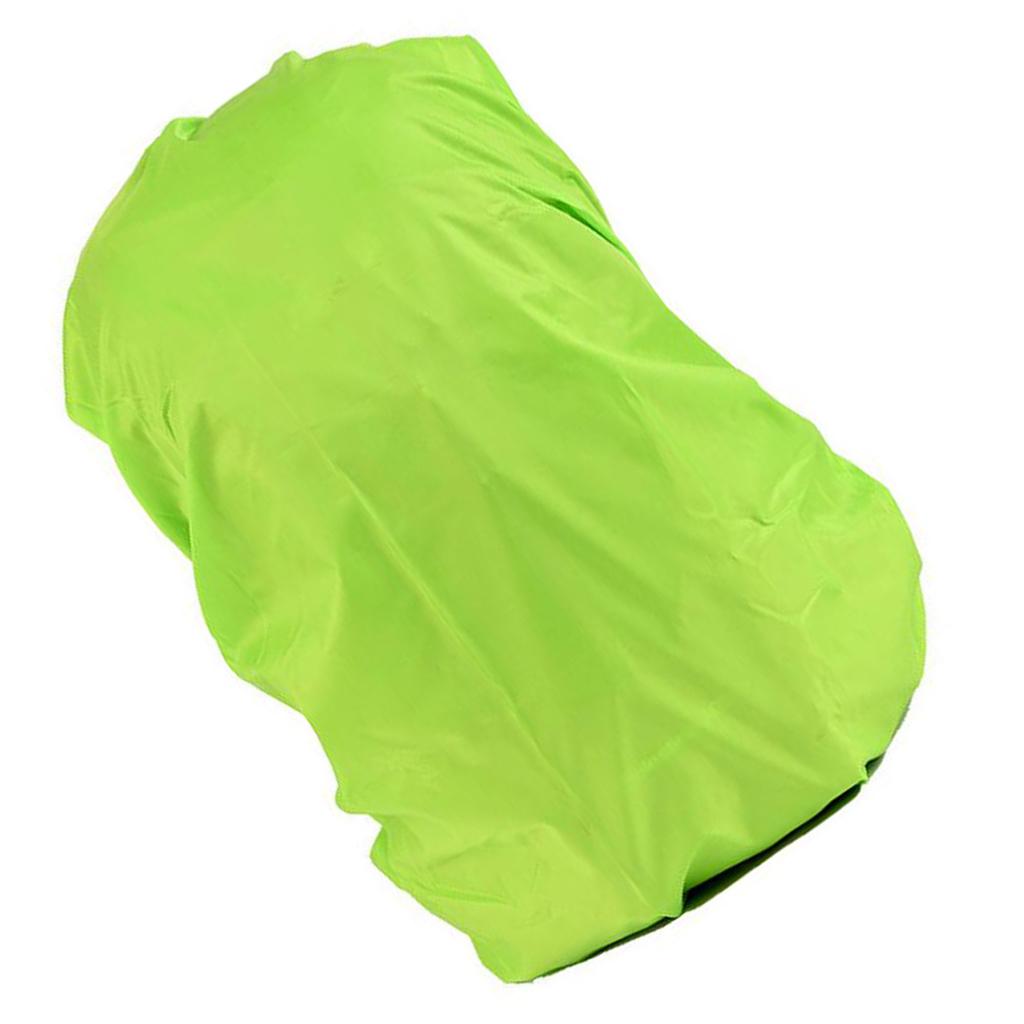 2x Backpack Rucksack Rain Cover Water/ Dustproof for Sports Camping Hiking Travel - Green, One Size