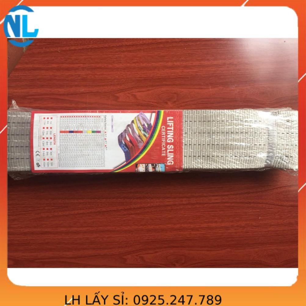 Bộ 2 dây cẩu,dây cáp cẩu 4tấn x 8m, dây cẩu hàng, dây cẩu vải, dây cẩu hàng L1