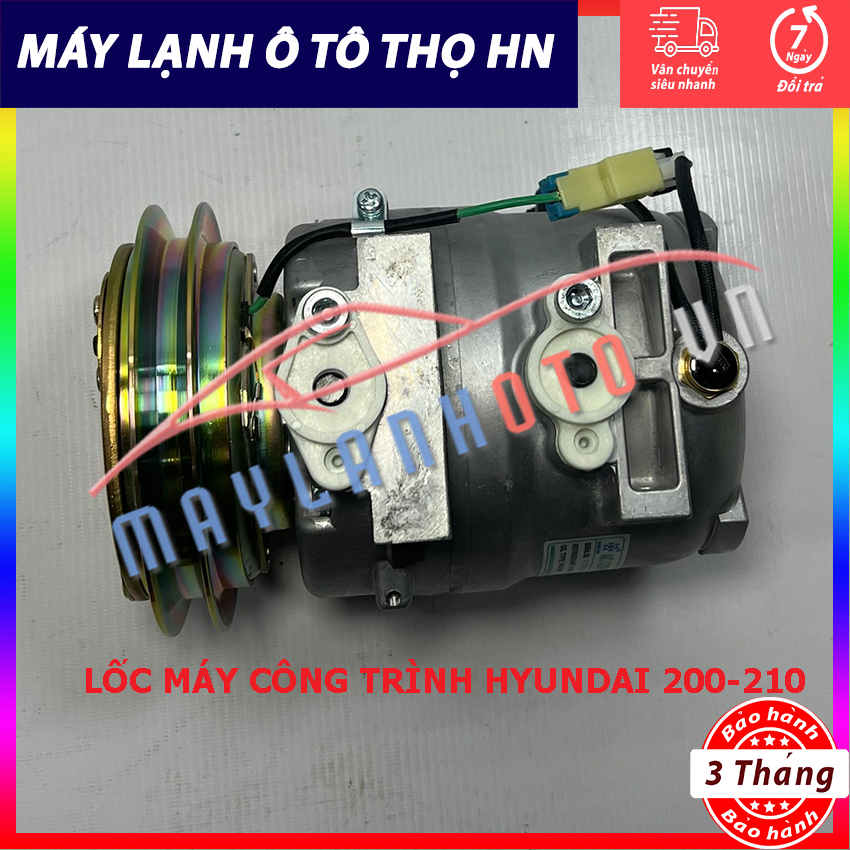 Lốc điều hòa Hyundai 200-210 24V hàng Trung Quốc
