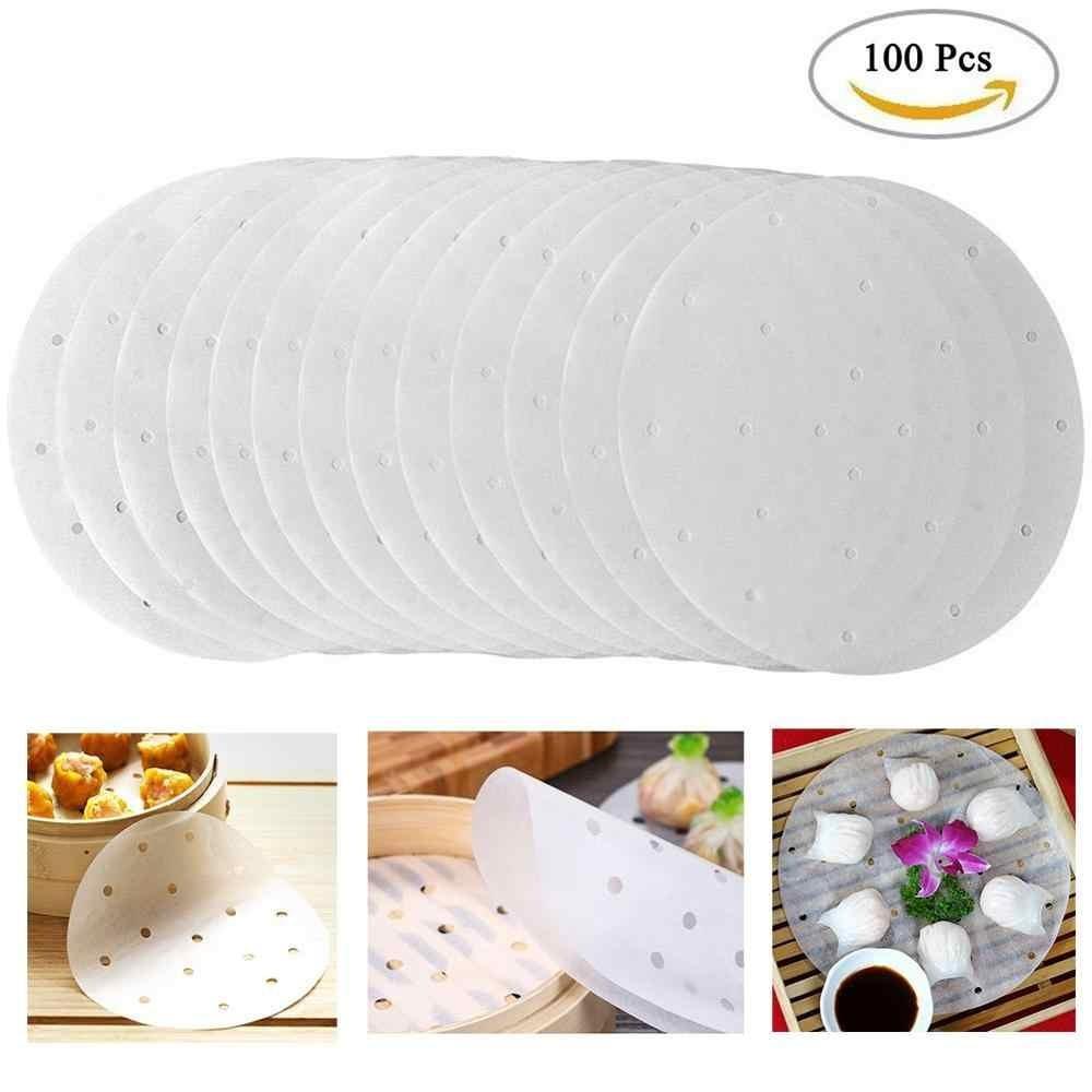 Giấy Nến Thấm Dầu tròn 100 Tờ Đục Lỗ