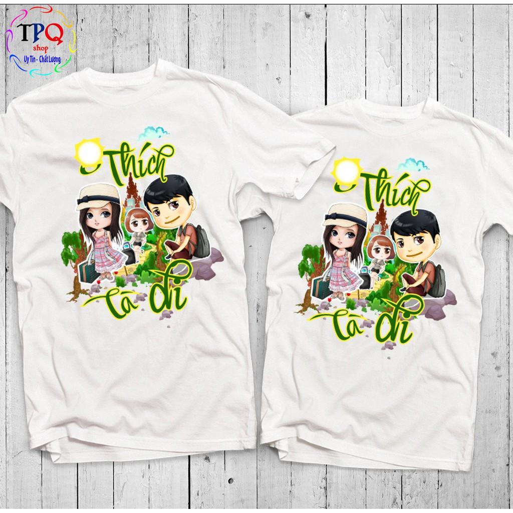 ÁO THUN ĐỒNG PHỤC ĐI BIỂN NHÓM, CTY, TEAM, GIA ĐÌNH