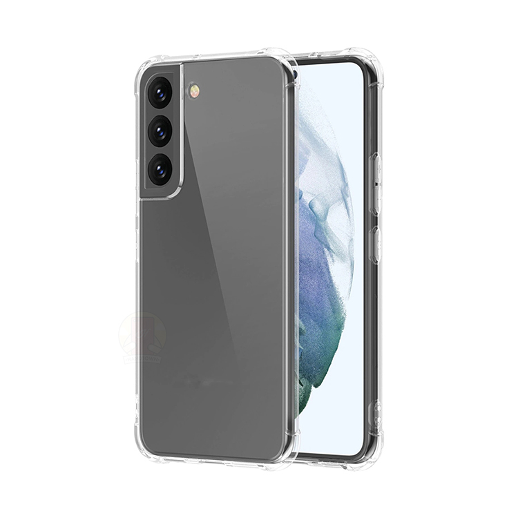 Ốp lưng Silicon Chống Sốc Dành cho Samsung Galaxy S22 / S22+ / S22 Ultra Trong Suốt Handtown Hàng Chính Hãng