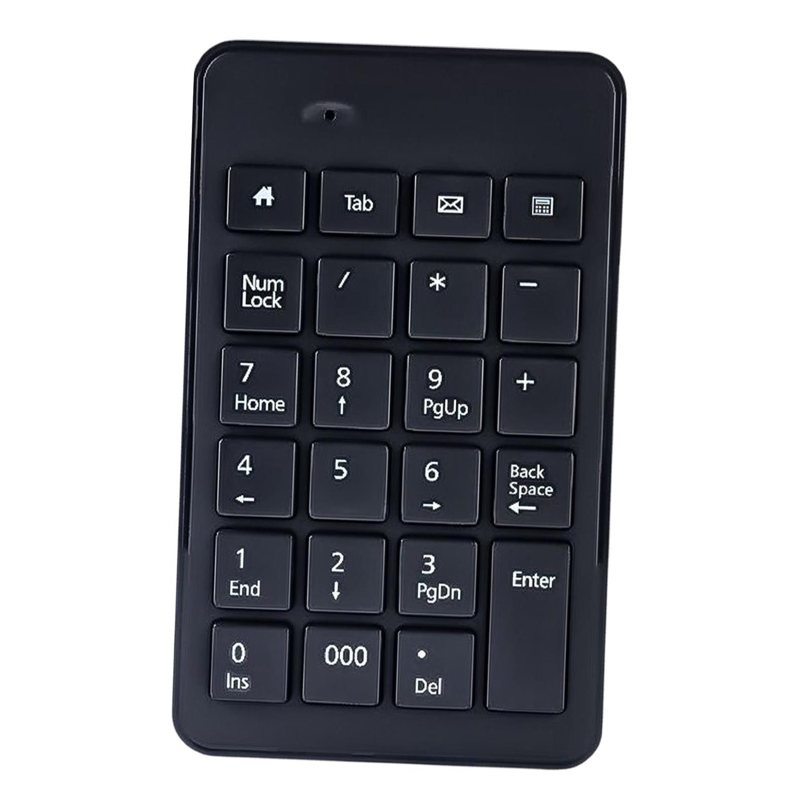 Non Slip Wireless Numeric Keypad 23Key Accounting for Computer Laptop PC