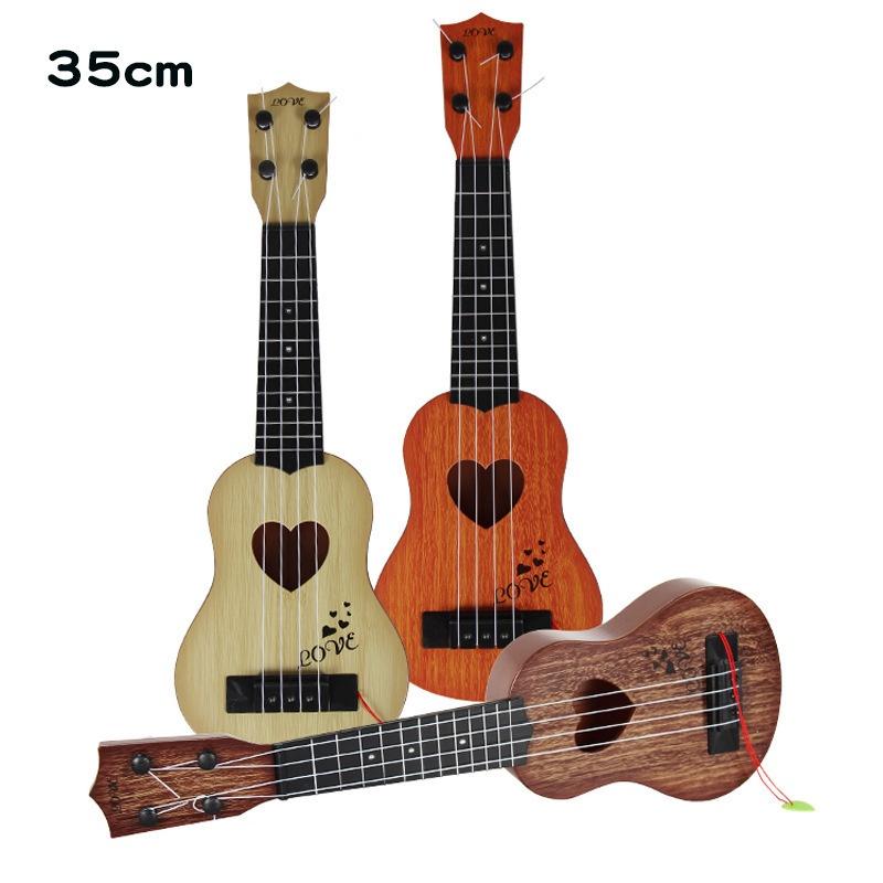 Đàn Ukulele Nhỏ Cho Bé Tập Chơi, Ukulele 38cm Kèm Phụ Kiện