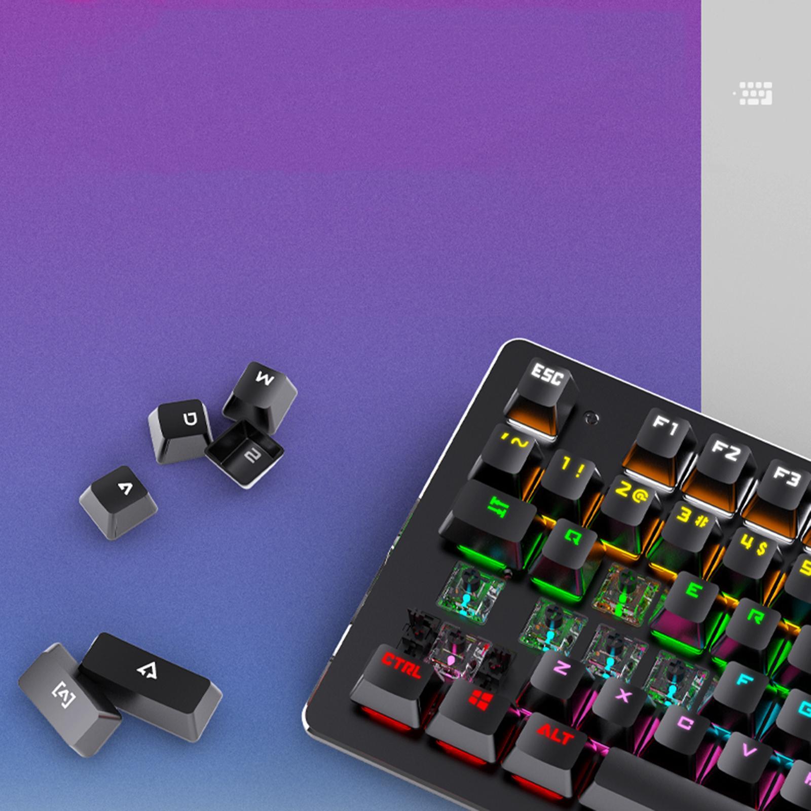 Wired Gaming Mechanical Keyboard  104 Key White