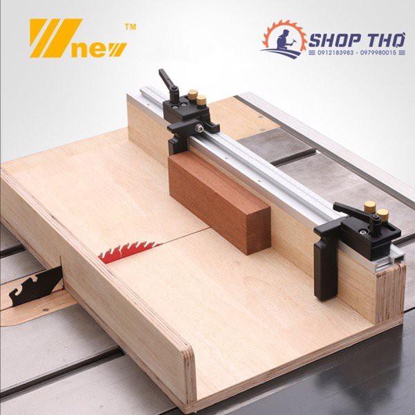 Ray trượt nhôm độ dài 80cm - vạch thước khắc liền chuyên dùng để chế bán cưa bàn phay, cưa cắt góc.