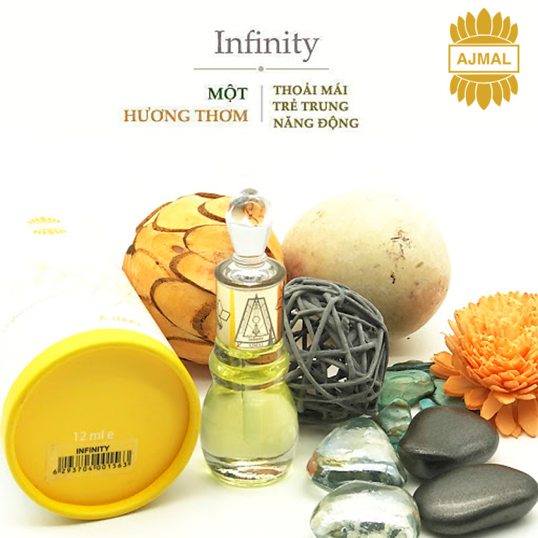 Tinh Dầu Nước Hoa Ajmal Dubai Infinity Chính Hãng - ANGEL CONCENTRATED PARFUME 12ml