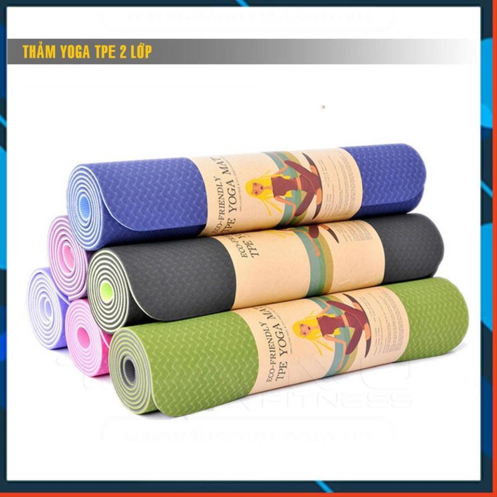 Thảm tập YOGA 2 lớp (hàng loại 1 dày)