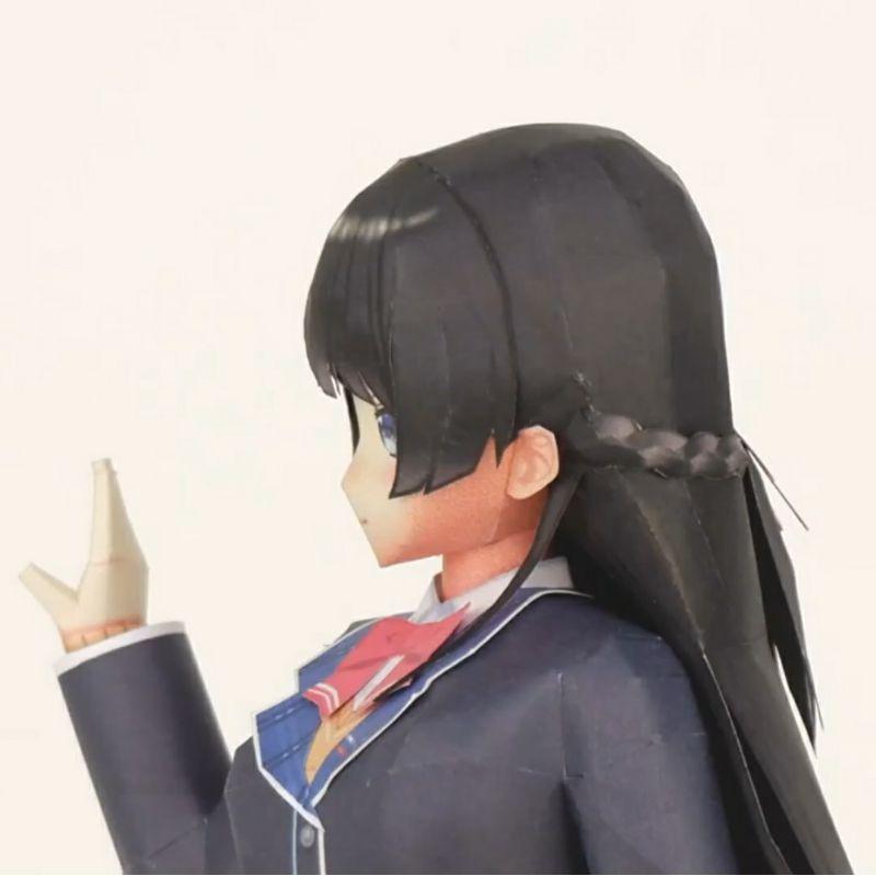 Mô hình giấy anime girl [Japanese Virtual youtuber] VTuber Tsukino Mito