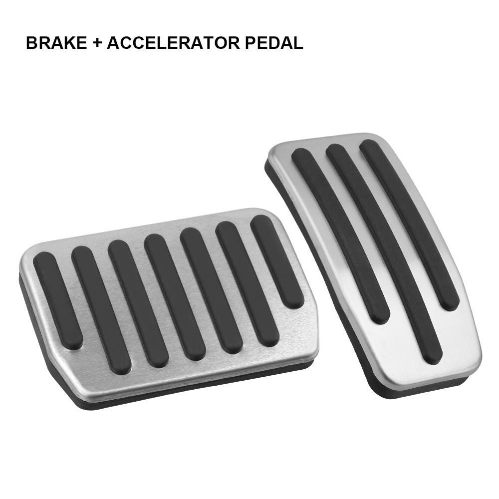 Vỏ bọc bàn đạp chân ga và phanh bằng hợp kim nhôm cho xe hơi Tesla Model 3